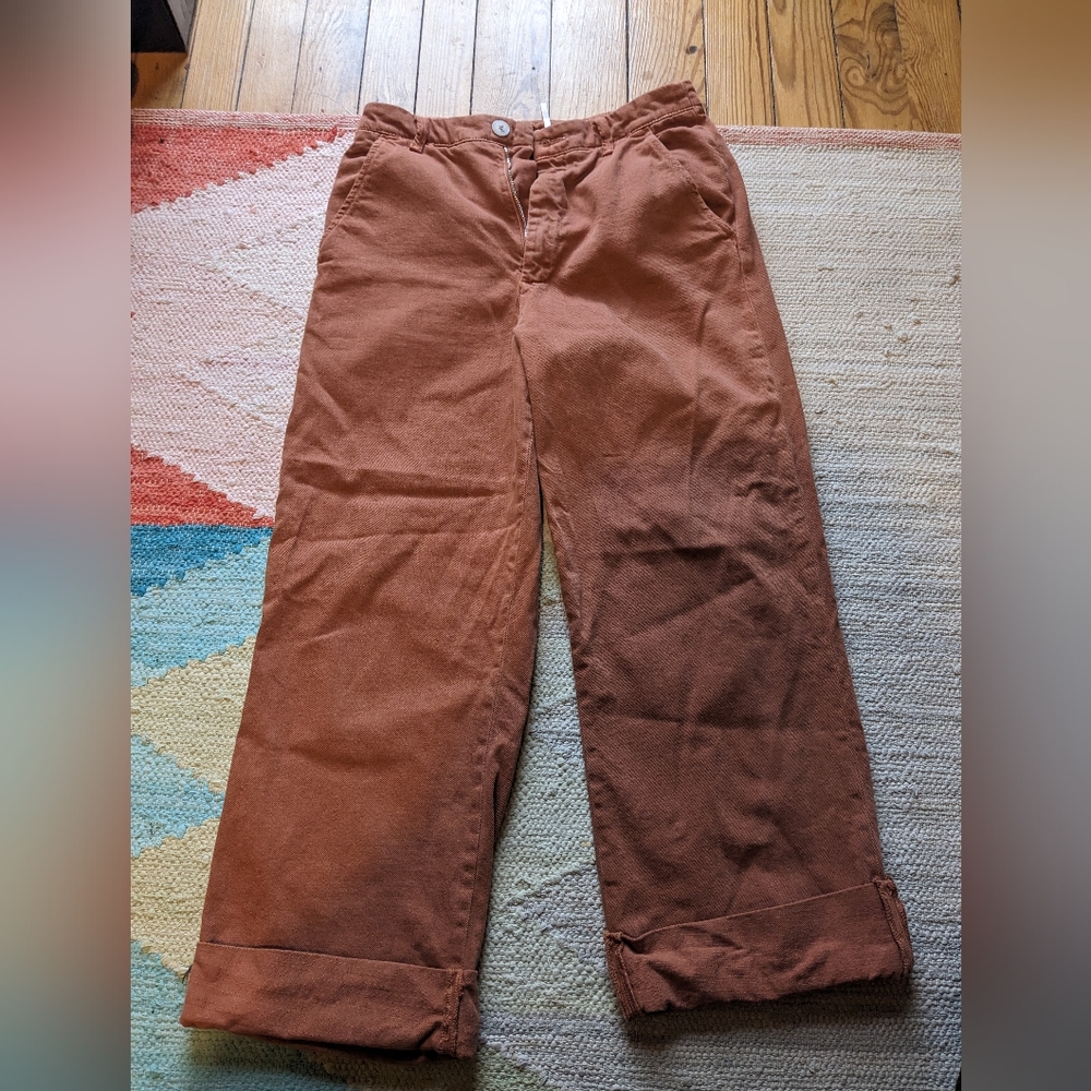Free People Wide Leg Crops